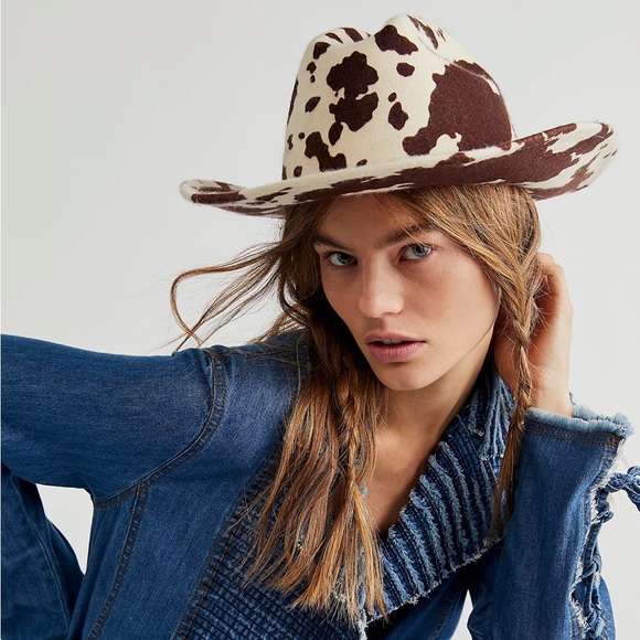 NWOT Free People Milk Money Cowboy Hat